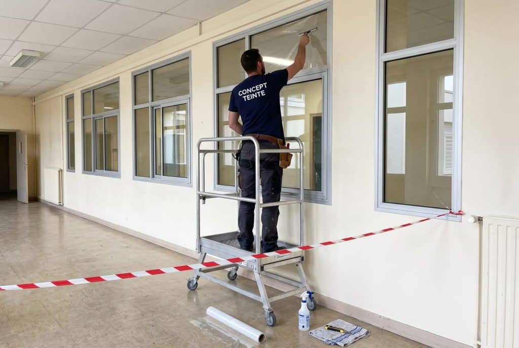 Film de sécurité vitrage en ERP : fiche technique pour les bureaux d&rsquo;études et coordinateurs SPS